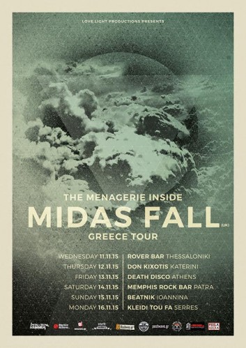midas fall greek tour poster