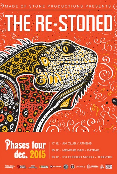re-stoned phases tour poster