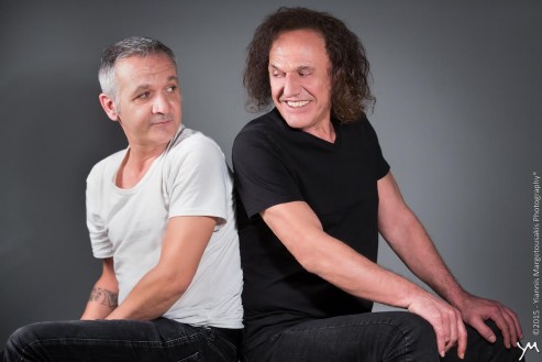 Χρήστος Θηβαίος και Βασίλης Παπακωνσταντίνου